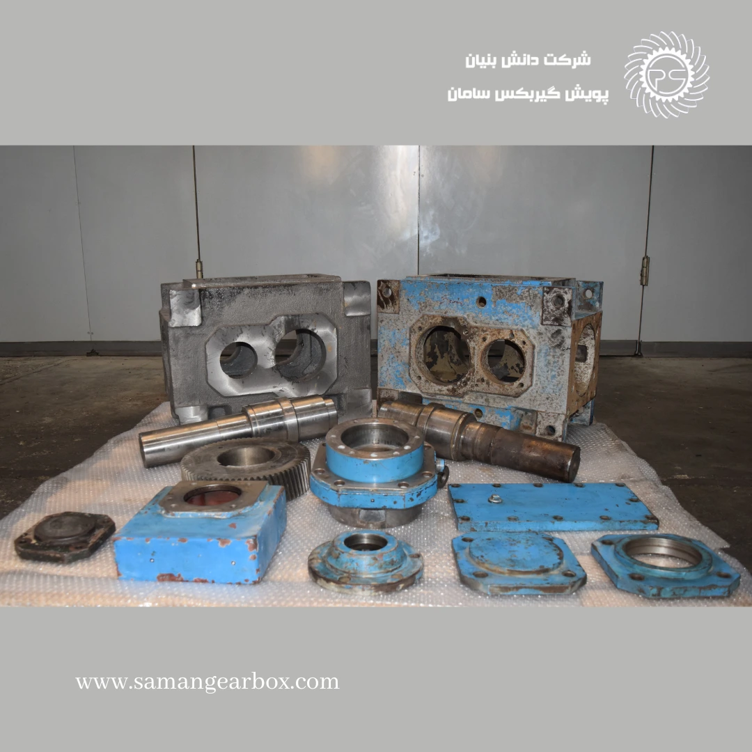 سازنده گیربکس برج خنک کن یا کولینگ تاور (Cooling Tower Gearbox)